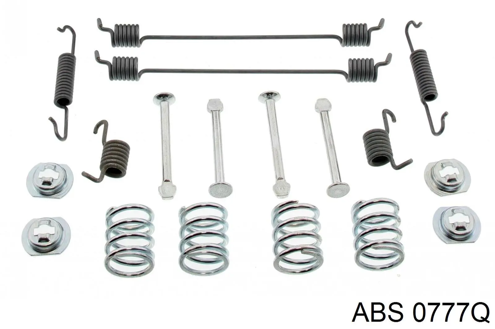 0777Q ABS kit de montaje, zapatas de freno traseras