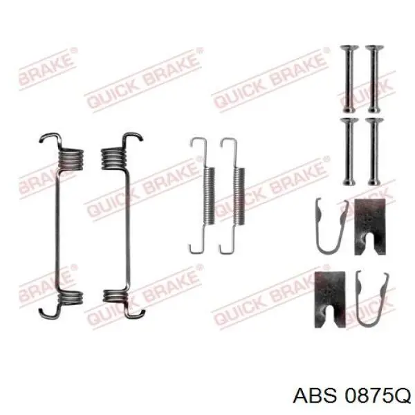 0875Q ABS kit reparación, palanca freno detención (pinza freno)