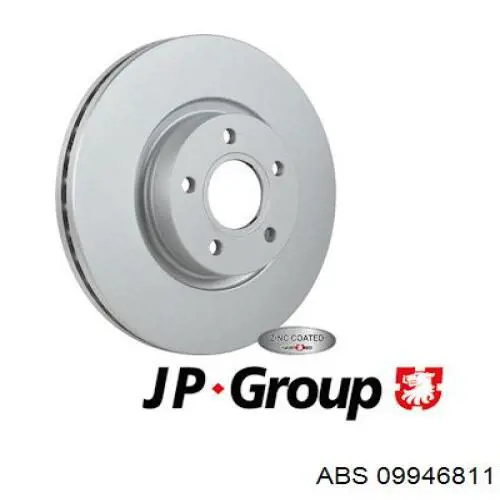 Freno de disco delantero Volvo V40 525, 526