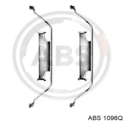 1096Q ABS conjunto de muelles almohadilla discos delanteros