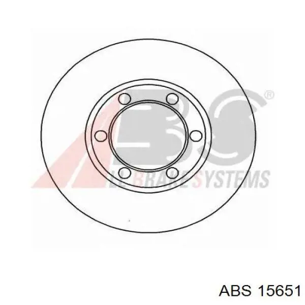 Disco de freno J3305001 Nipparts