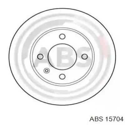 Comprar 15704 ABS Freno de disco delantero