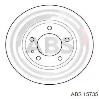 15735 ABS freno de disco delantero