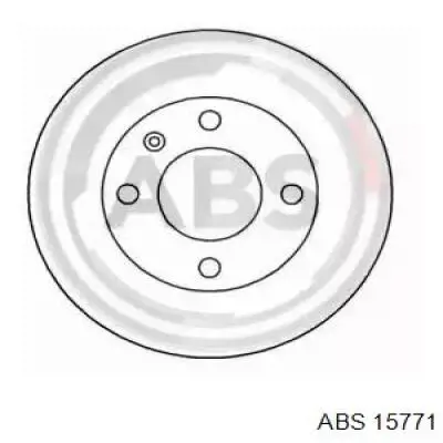 87BB1125EA Ford disco de freno delantero