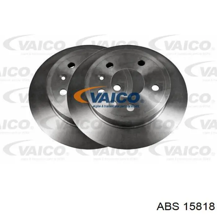 Disco de freno trasero ABS 15818 precio, desde 34,02 EUR