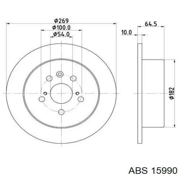 Frenos traseros Necto WN604