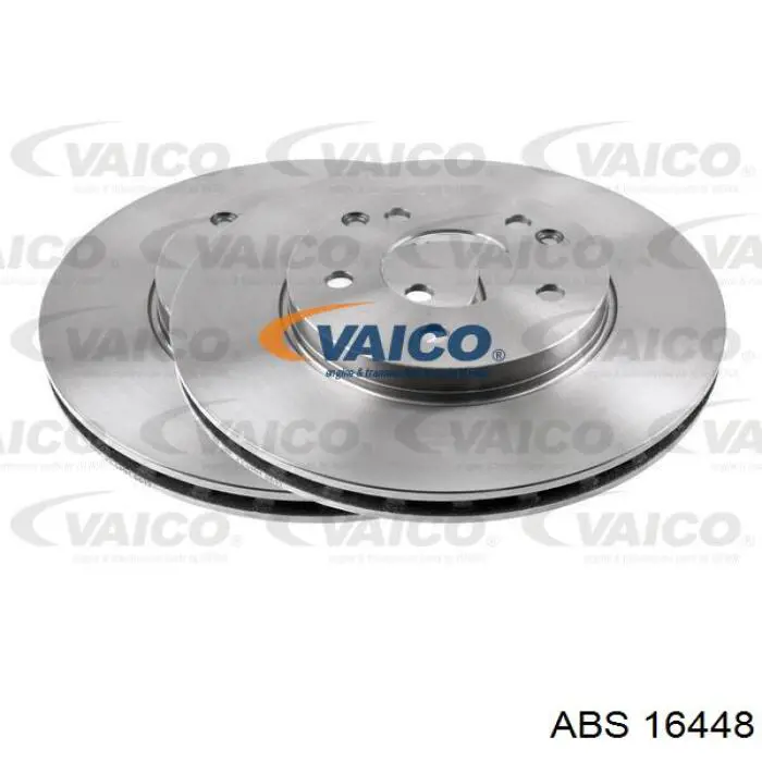 Disco de freno 16448 ABS