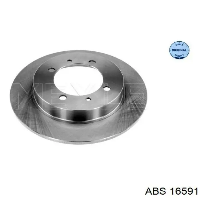 16591 ABS disco de freno trasero