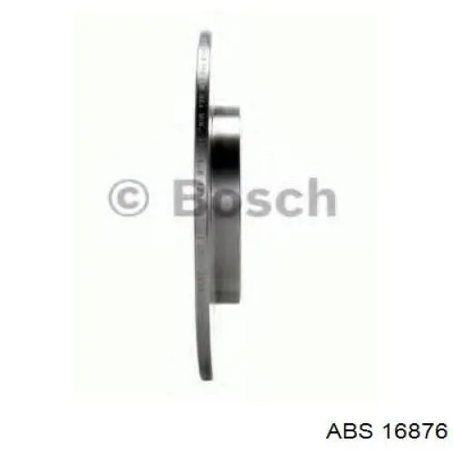 Disco de freno trasero Peugeot 206 2A/C