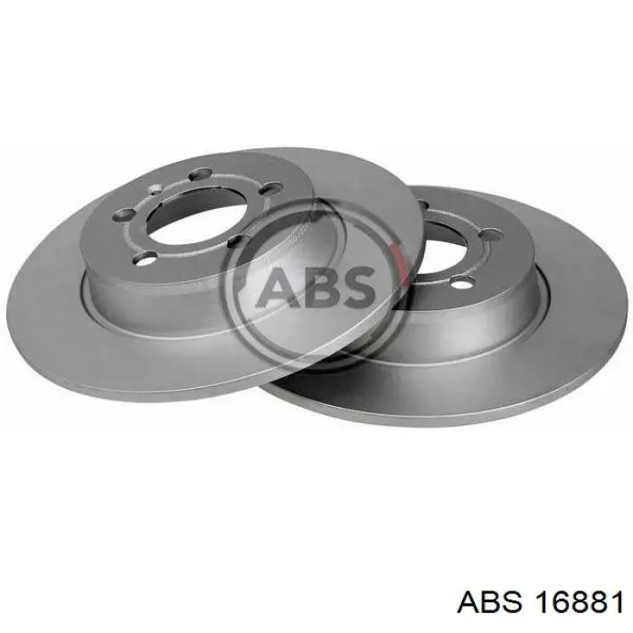 16881 ABS disco de freno delantero