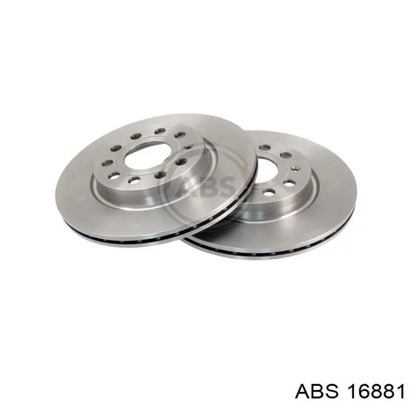 Comprar 16881 ABS Freno de disco delantero