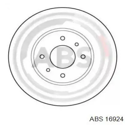 16924 ABS disco de freno delantero