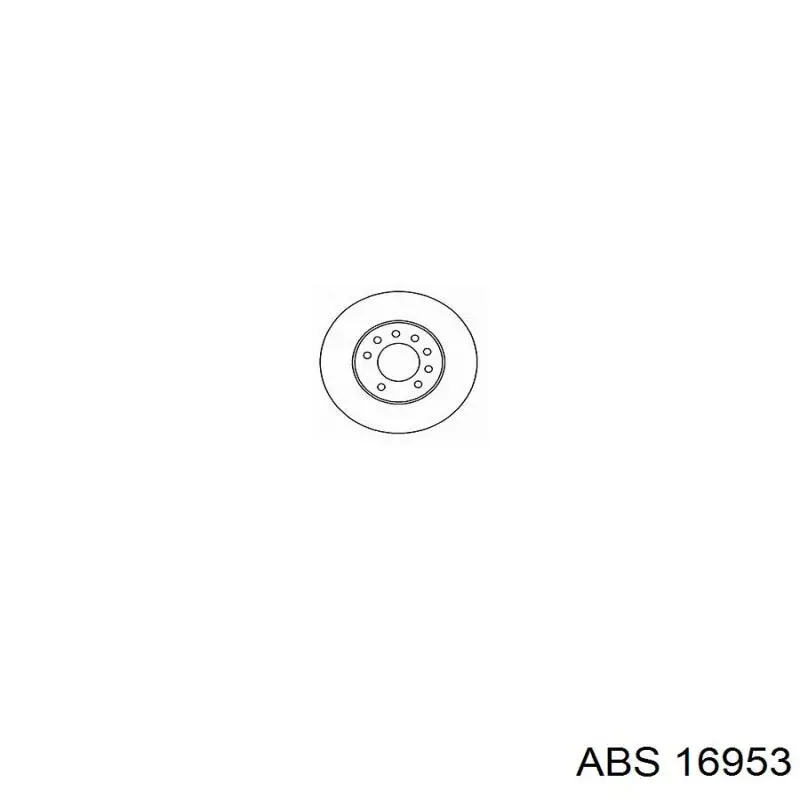 Frenos delanteros ABS 16953 precio, desde 32,91 EUR
