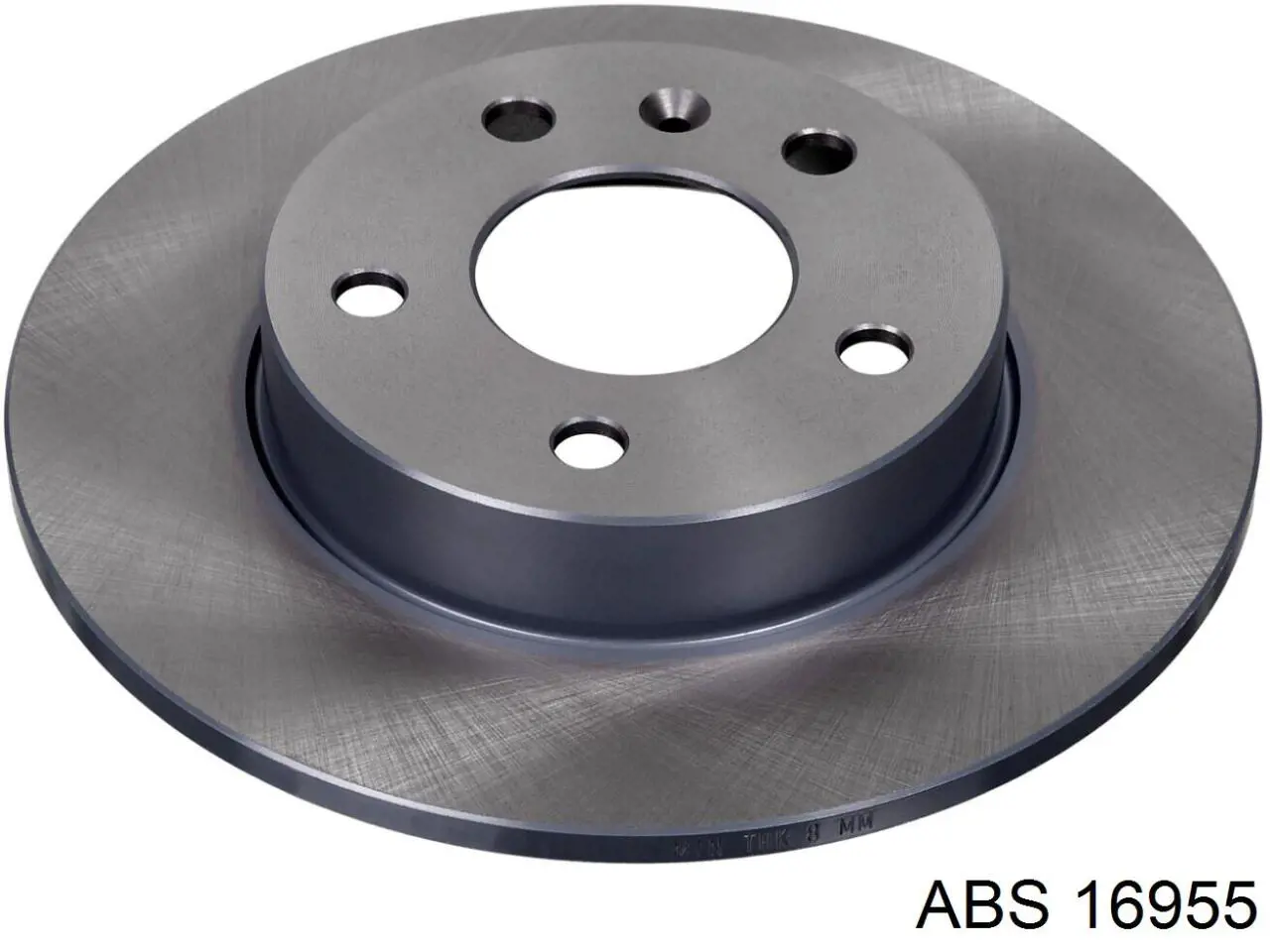 Disco de freno trasero ABS 16955 precio, desde 32,61 EUR