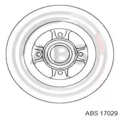 Comprar 17029 ABS Disco de freno trasero