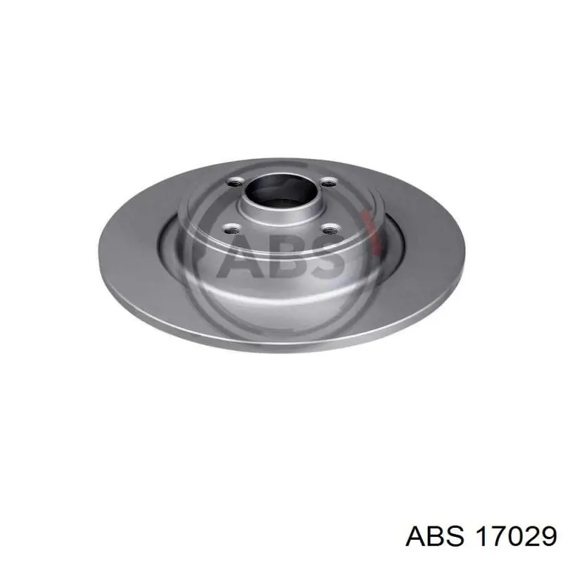 Disco de freno trasero ABS 17029 precio, desde 49,01 EUR