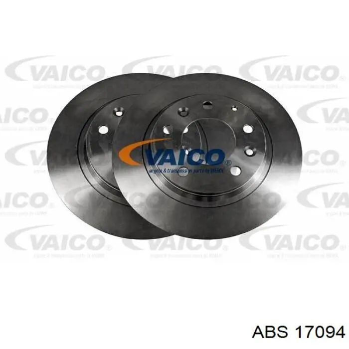 Disco de freno trasero ABS 17094 precio, desde 38,53 EUR