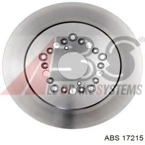 17215 ABS Freno de disco trasero