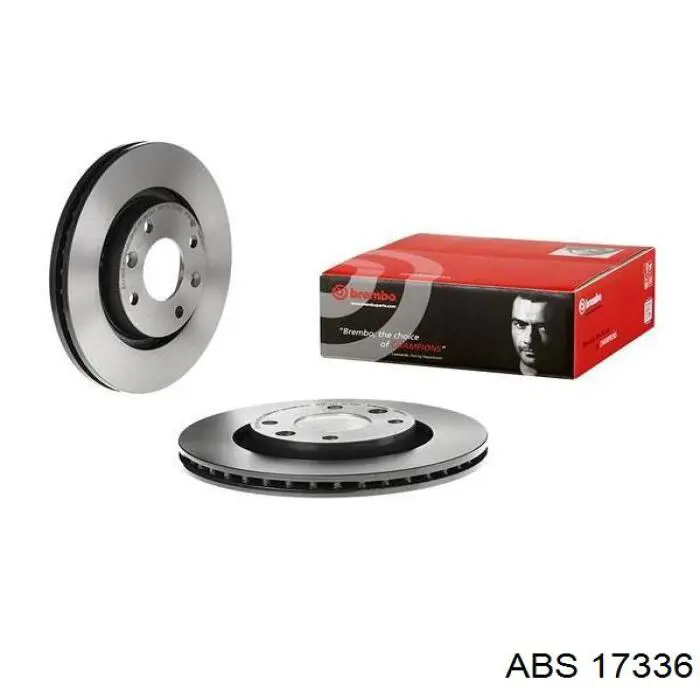 Comprar 17336 ABS Freno de disco delantero