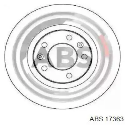 Disco de freno 17363 ABS
