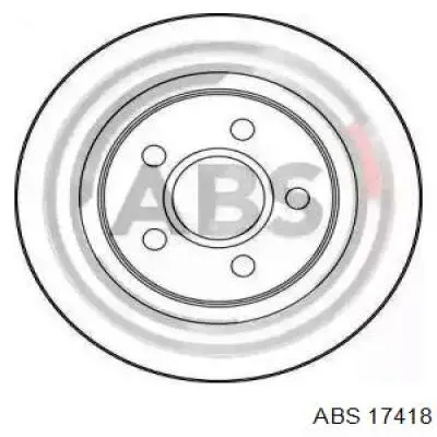 Disco de freno trasero ABS 17418 precio, desde 34,90 EUR