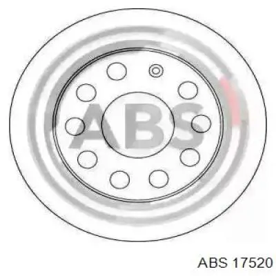 Comprar 17520 ABS Disco de freno trasero