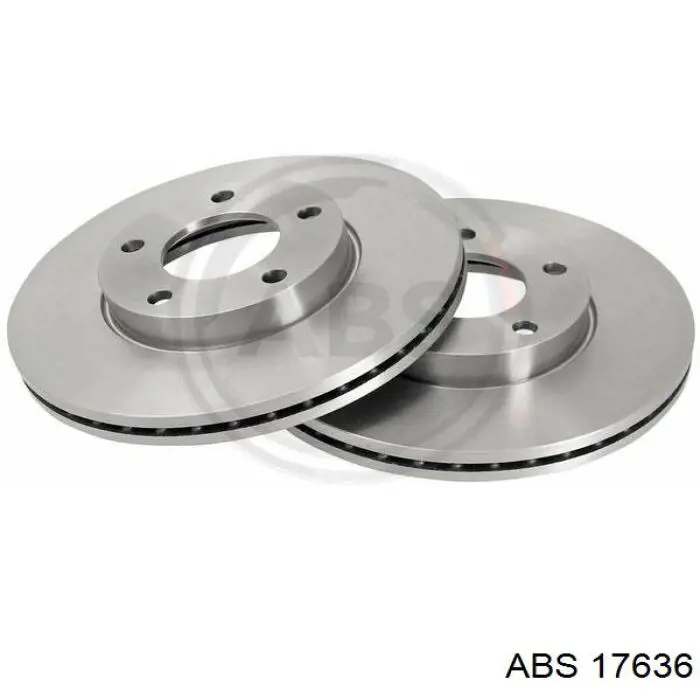 Comprar 17636 ABS Freno de disco delantero