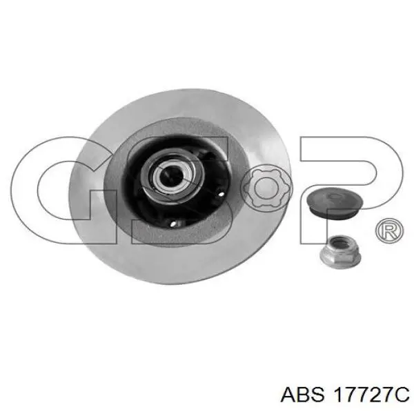 Disco de freno trasero ABS 17727C precio, desde 72,88 EUR