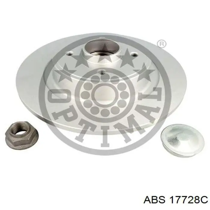 Disco de freno trasero ABS 17728C precio, desde 75,50 EUR