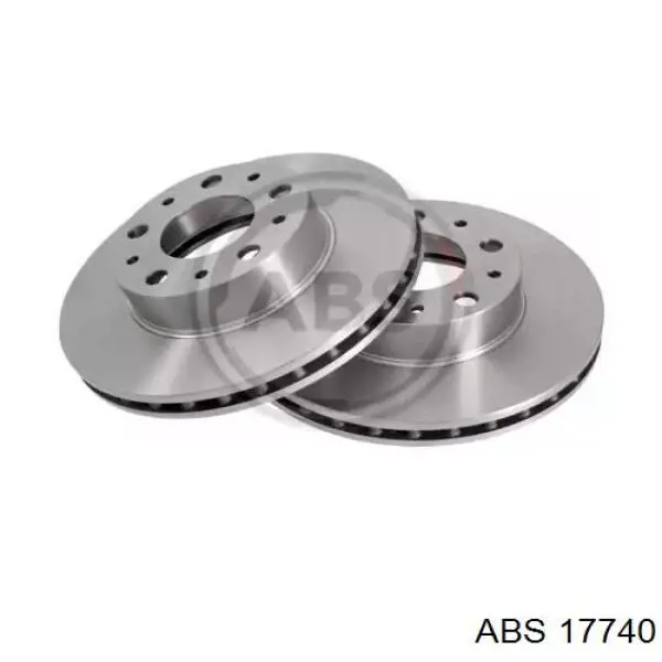 Comprar 17740 ABS Freno de disco delantero