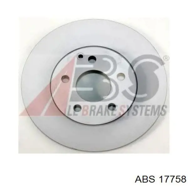 Comprar 17758 ABS Freno de disco delantero