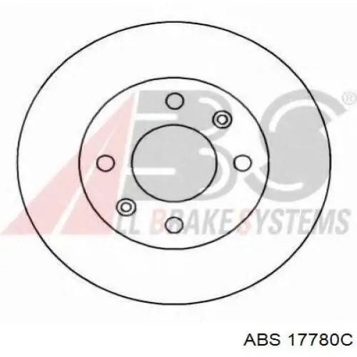 Disco de freno trasero BG9136RS Delphi
