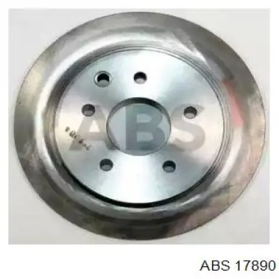 Disco de freno trasero ABS 17890 precio, desde 39,37 EUR