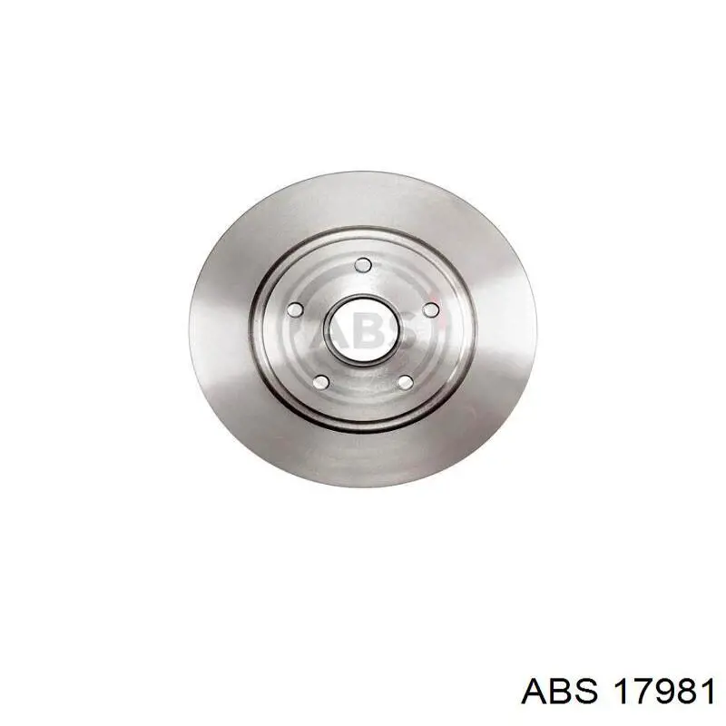 Disco de freno trasero ABS 17981 precio, desde 61,50 EUR