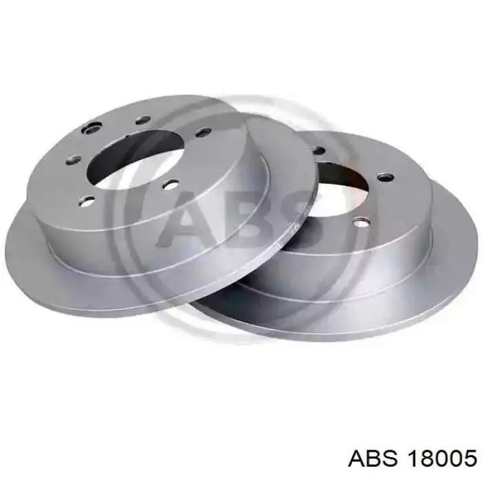 Comprar 18005 ABS Disco de freno trasero