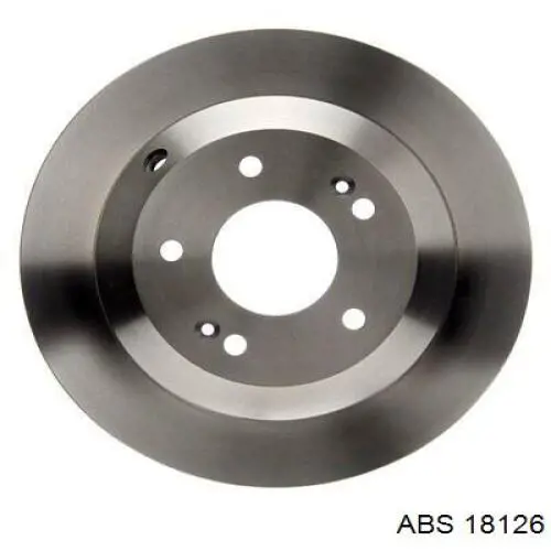 Comprar 18126 ABS Disco de freno trasero