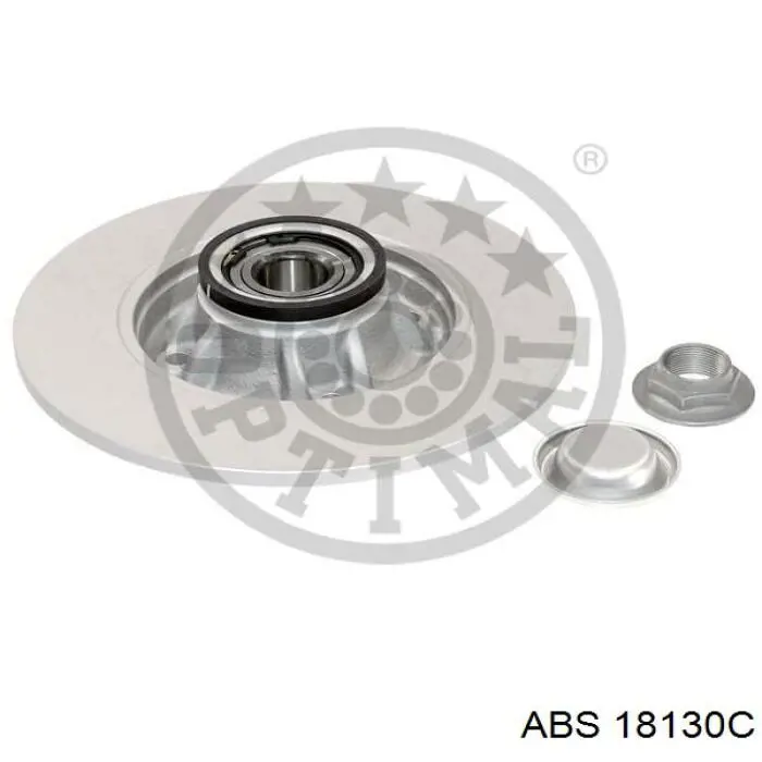 18130C ABS disco de freno trasero