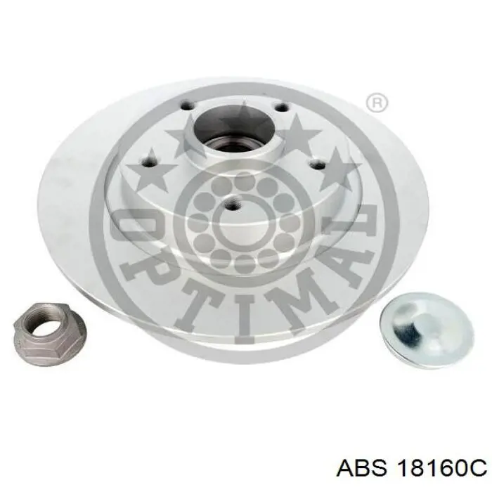 Disco de freno trasero ABS 18160C precio, desde 85,65 EUR