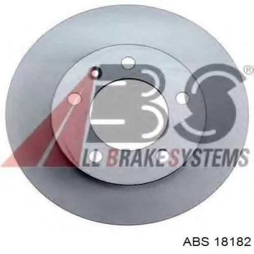 Comprar 18182 ABS Disco de freno trasero