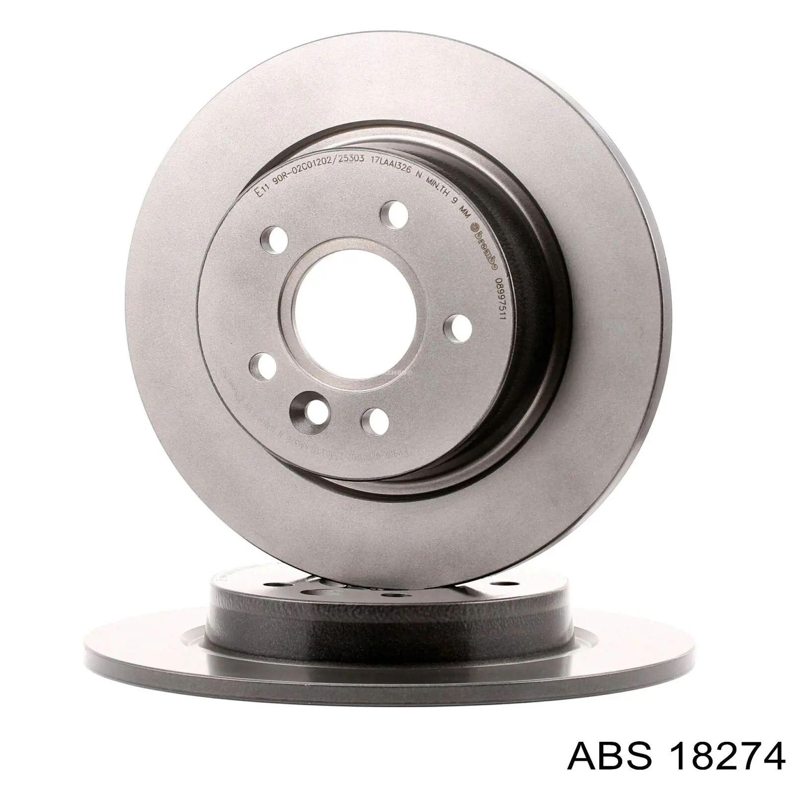 Disco de freno trasero Volvo V40 525, 526