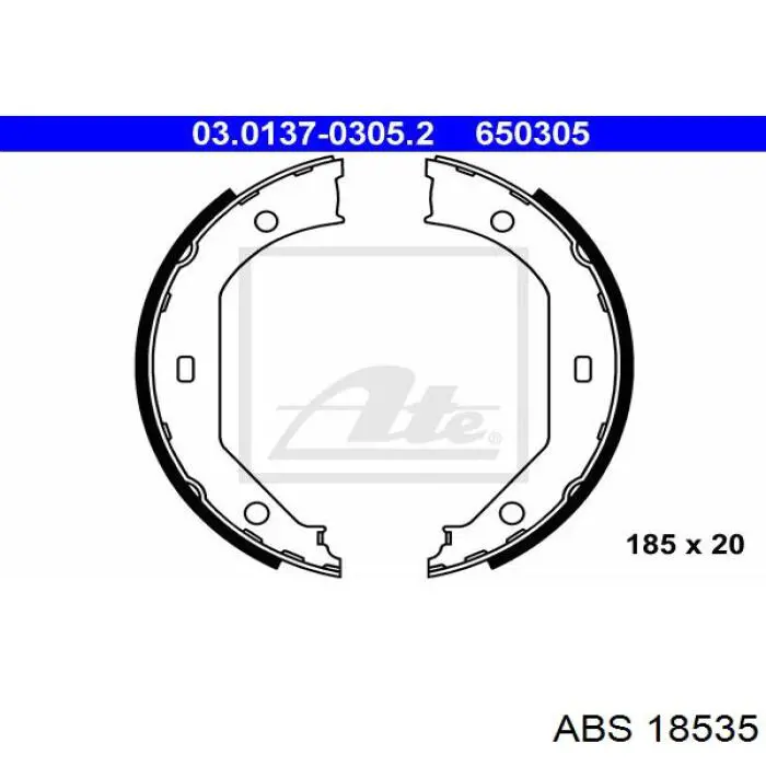 18535 ABS freno de disco delantero