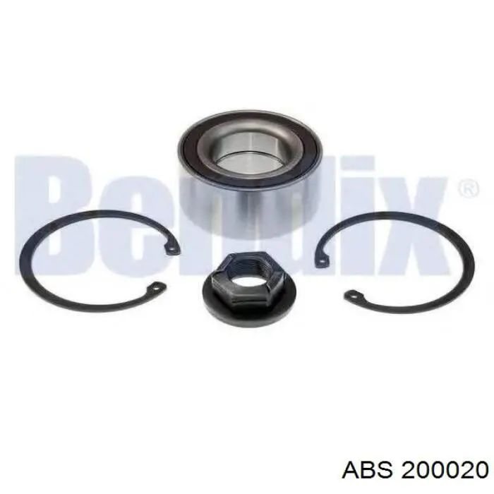 200020 ABS Rodamientos de rueda delantero