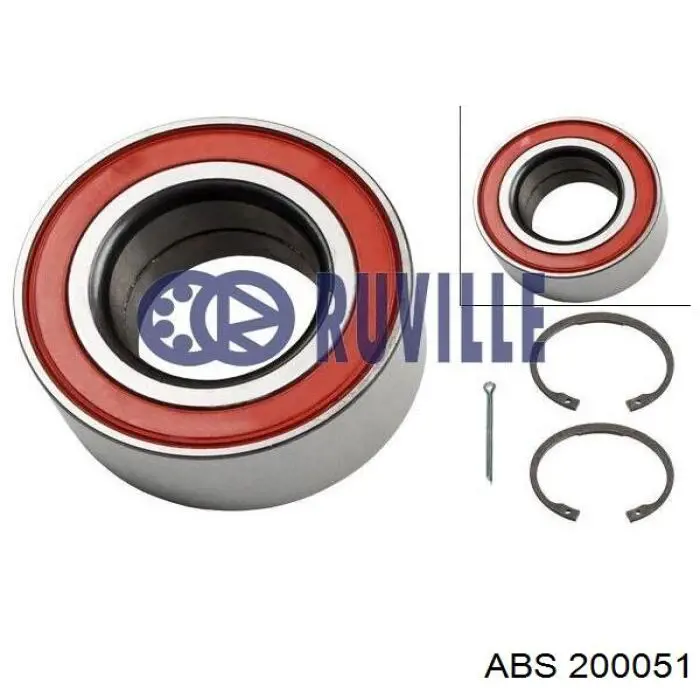 Comprar 200051 ABS Cojinete de rueda delantero