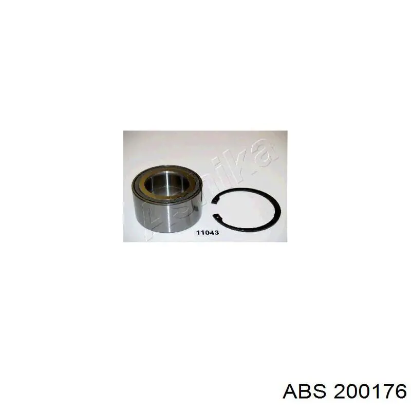 Rodamiento de rueda delantero ABS 200176