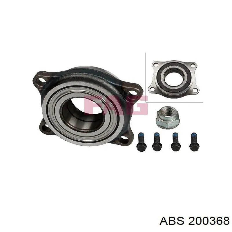 Comprar 200368 ABS Cojinete de rueda delantero