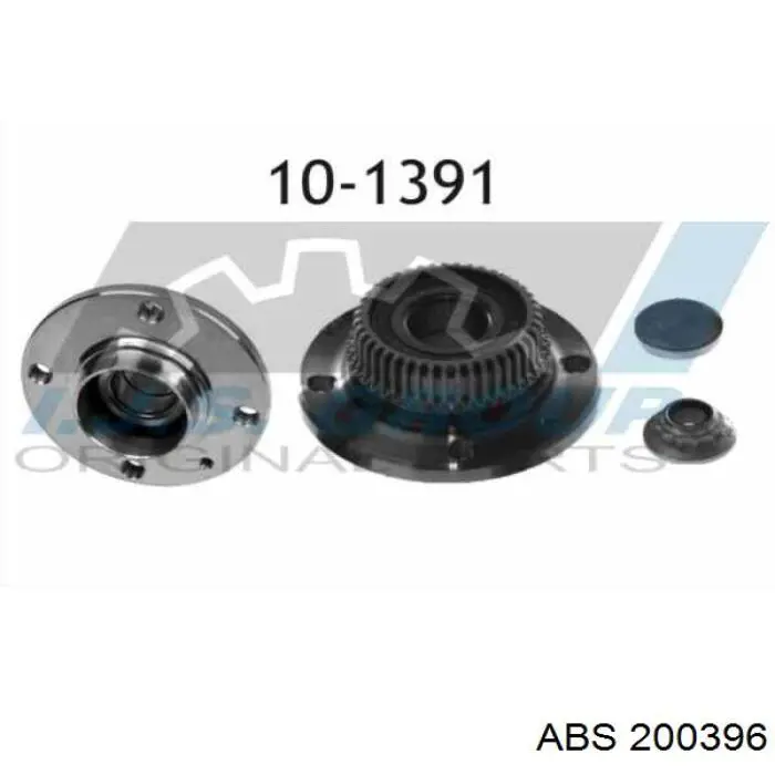 Buje de rueda ABS 200396 precio, desde 40,40 EUR