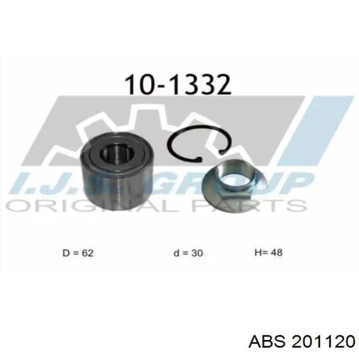 Comprar 201120 ABS Cojinete de rueda trasero