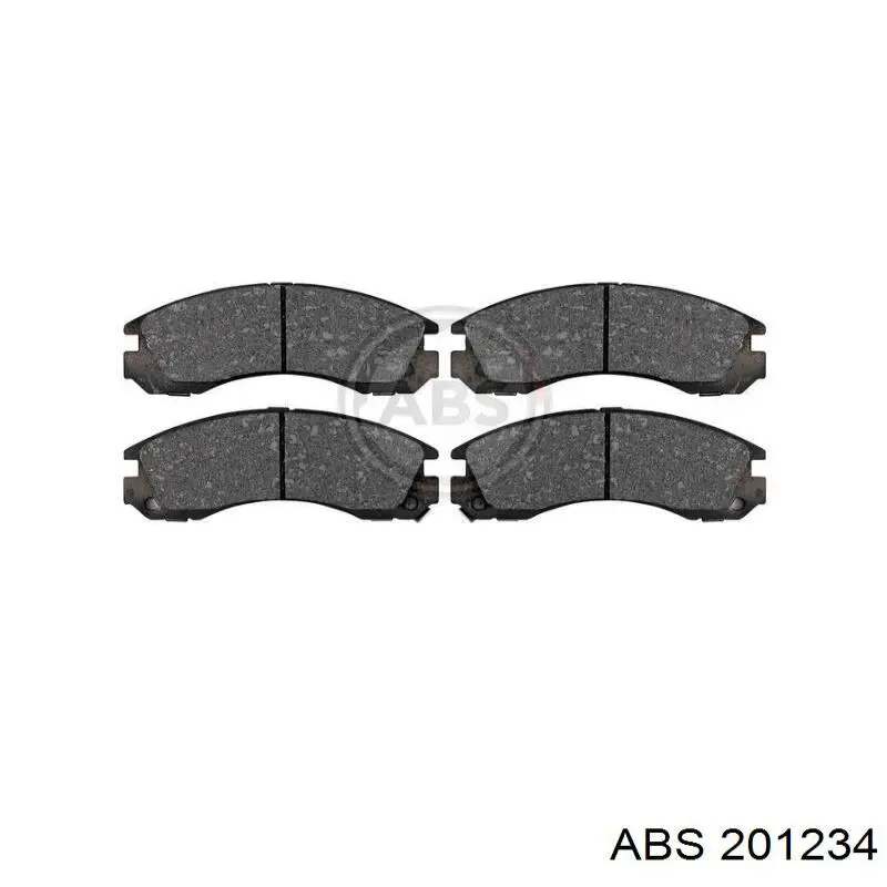 Cojinete de rueda delantero 201234 ABS