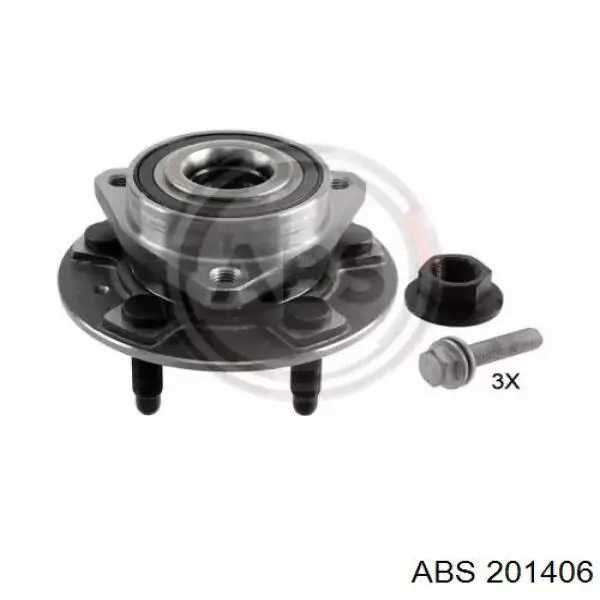 Buje de rueda delantero ABS 201406 precio, desde 114,62 EUR