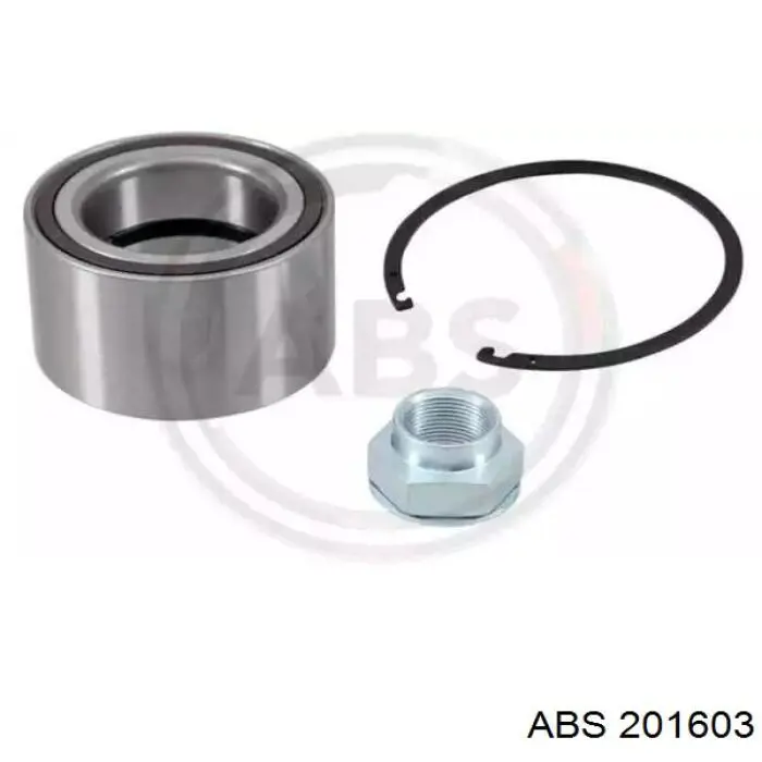Cojinete de rueda delantero ABS 201603 precio, desde 54,30 EUR